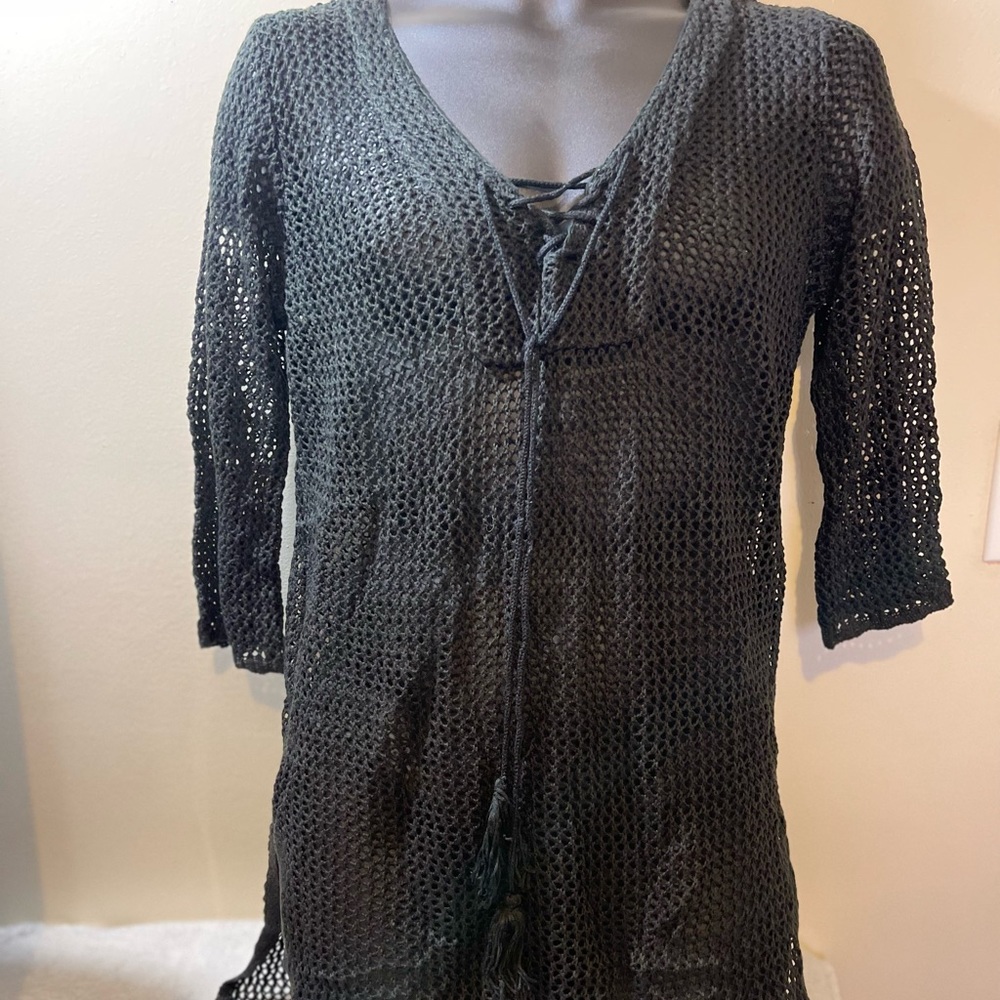 🌻 5/25  NEW Women’s Fashion Swimwear Crochet Tunic Cover Up